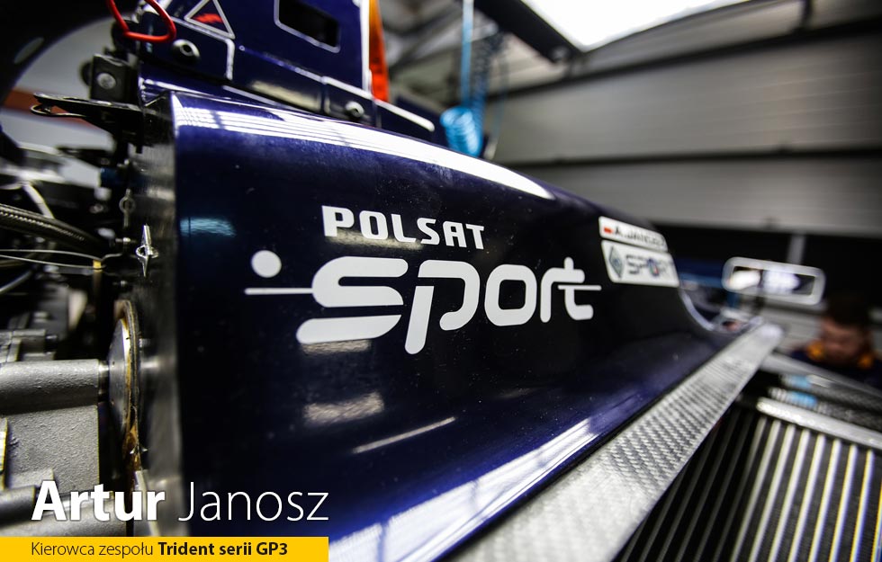 Polsat Sport dla bolidu F1